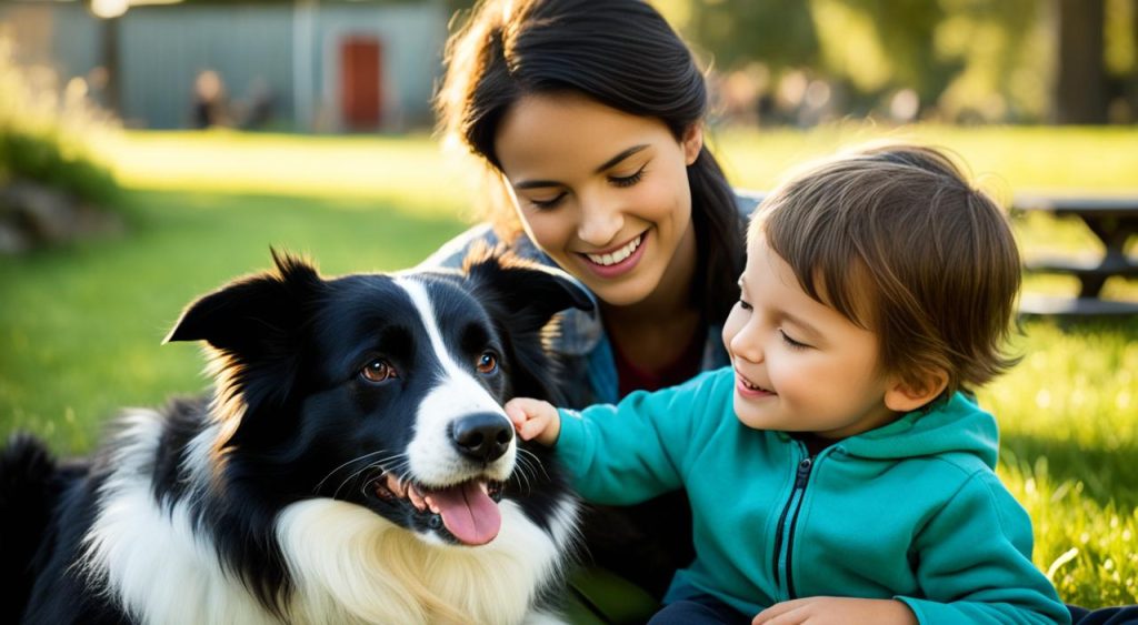 Are Border Collies OK with kids?