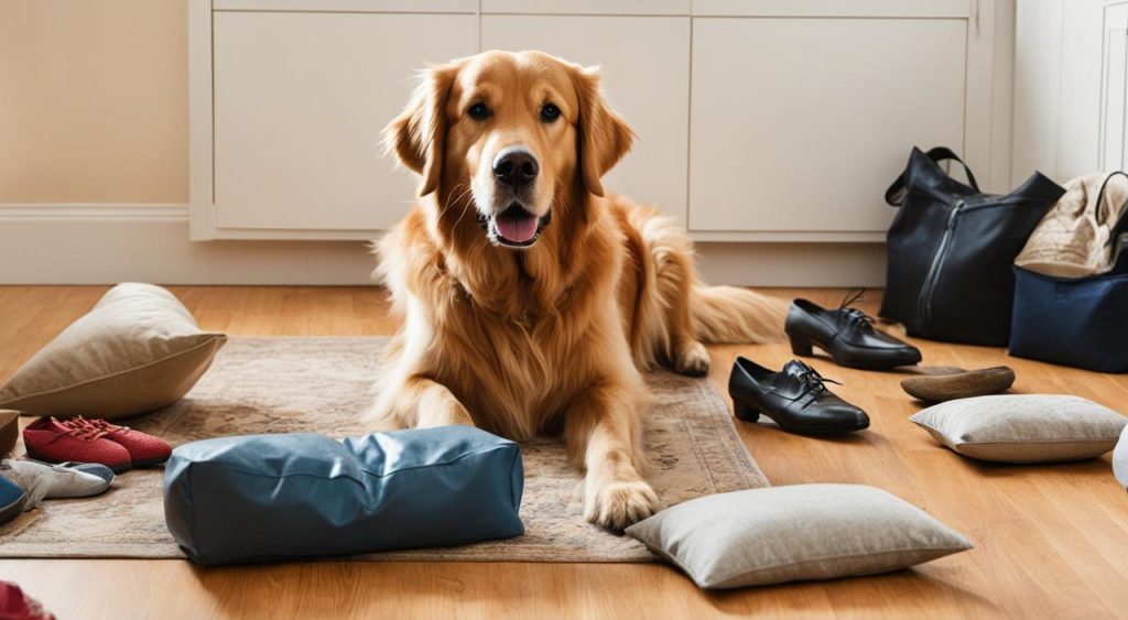 Are Golden Retrievers OK to be left alone?
