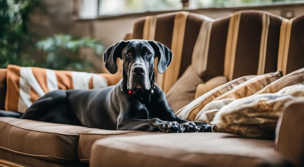 Are Great Danes active or lazy?