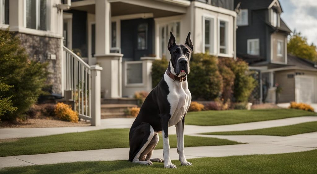 Are Great Danes friendly with strangers?