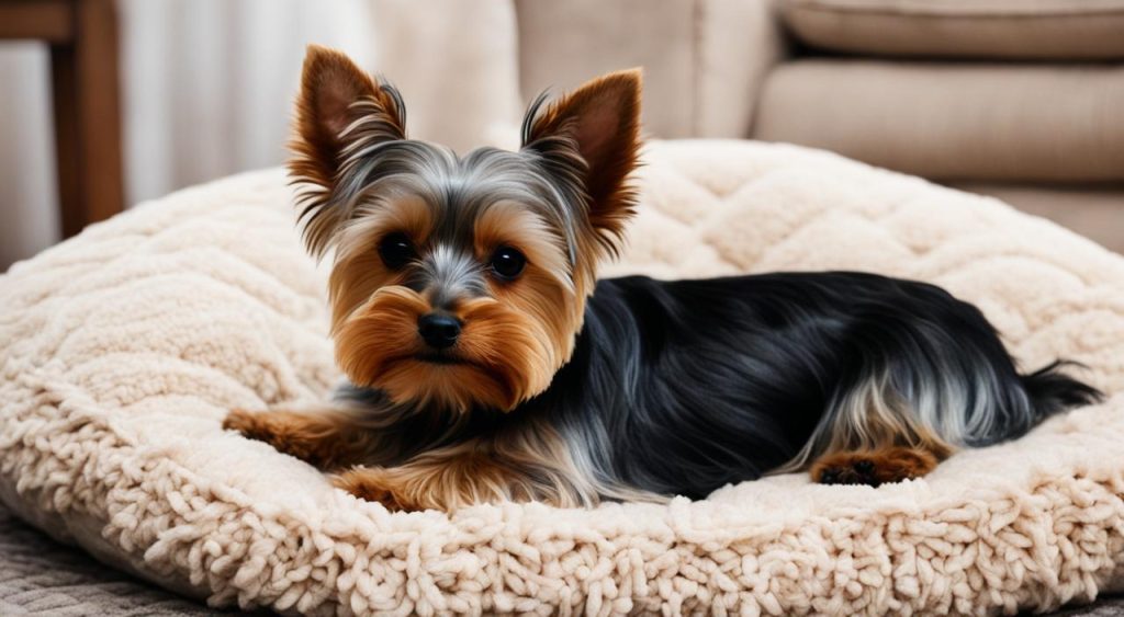 At what age does a Yorkie calm down?