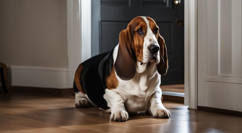 Can Basset Hounds be left alone?