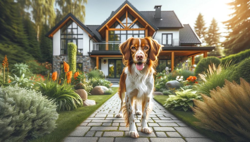 Can Brittany dogs be left alone?