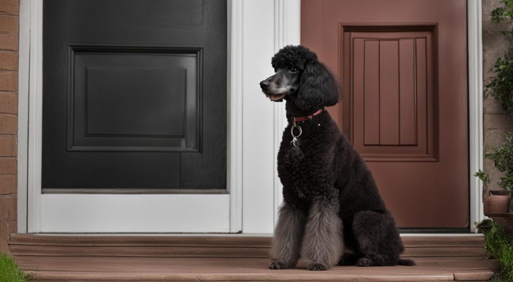 Can Poodles be left alone?
