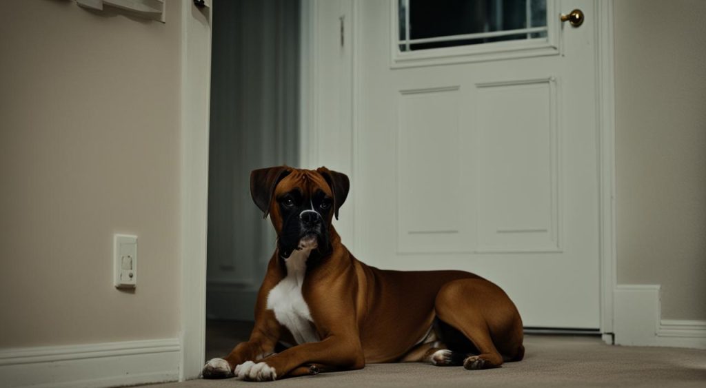 Can a Boxer be left alone?
