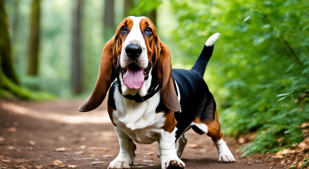Can basset hounds handle long walks?
