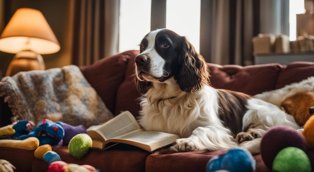 Can springer spaniels be house dogs?