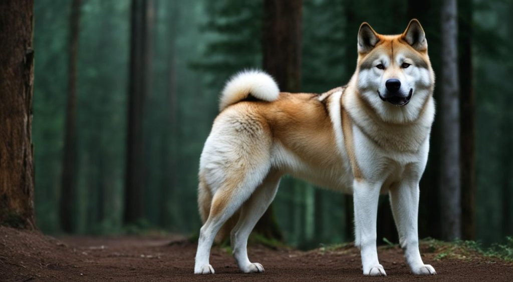 Do Akitas have wolf in them?
