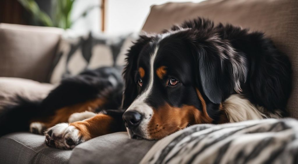 Do Bernese dogs like to cuddle?