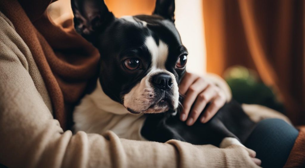 Do Boston Terriers like to be cuddled?