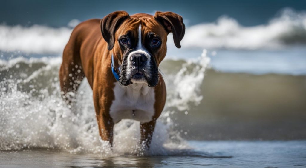 Do Boxer dogs like water?