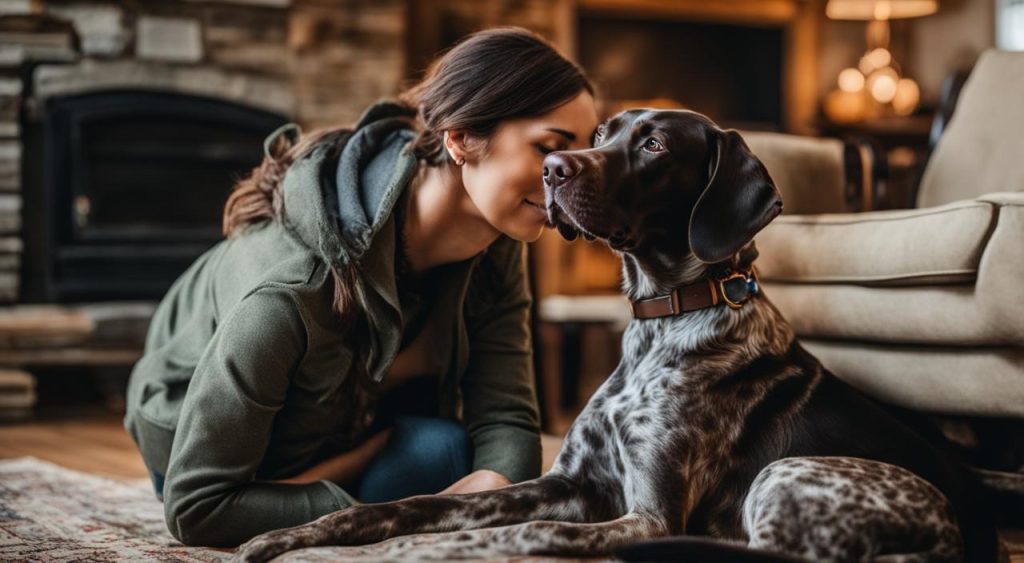 Do German Shorthaired Pointers bond with one person?