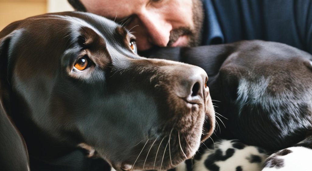 Do German Shorthaired Pointers like to cuddle?