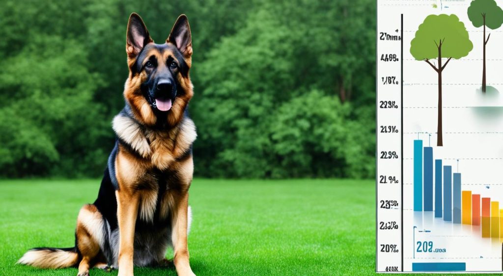 How big will German Shepherd get?