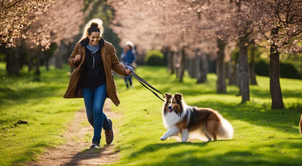 How much walking does a Shetland Sheepdog need?