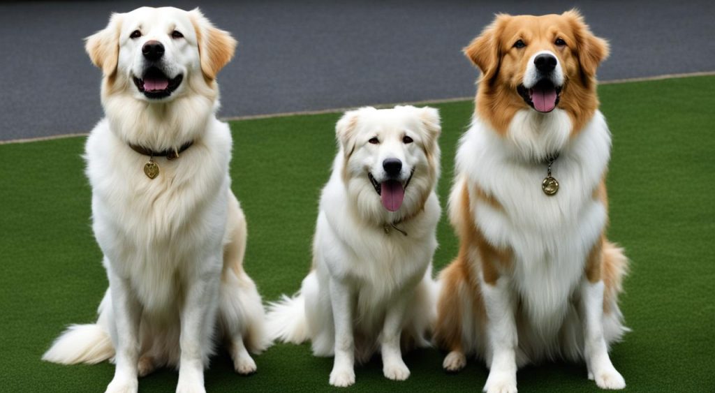 What 2 dogs make a Golden Retriever?