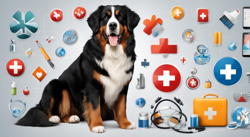 What are the health problems with Bernese mountain dogs?