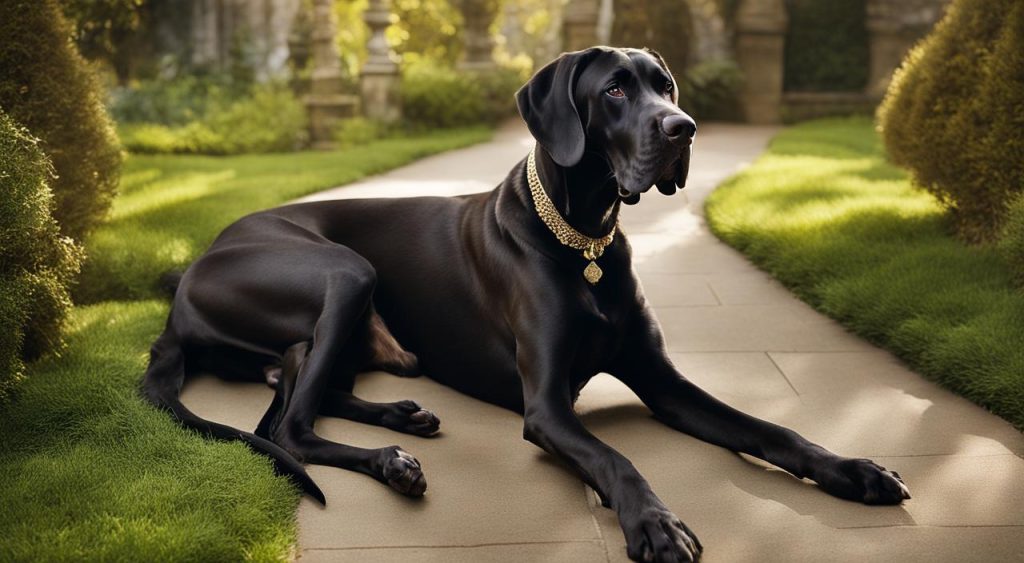 What color Great Dane is most expensive?