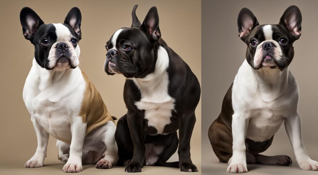 What is difference between French Bulldog and Boston Terrier?