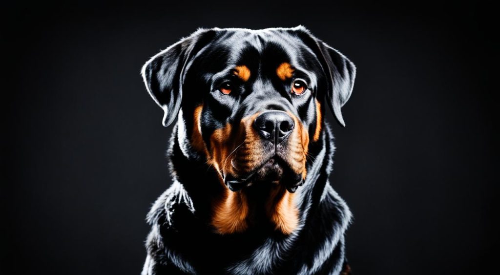 What is the attitude of a Rottweiler?