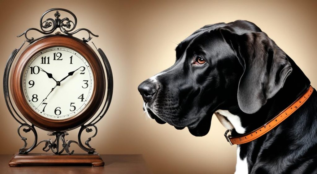What is the lifespan of a female Great Dane?
