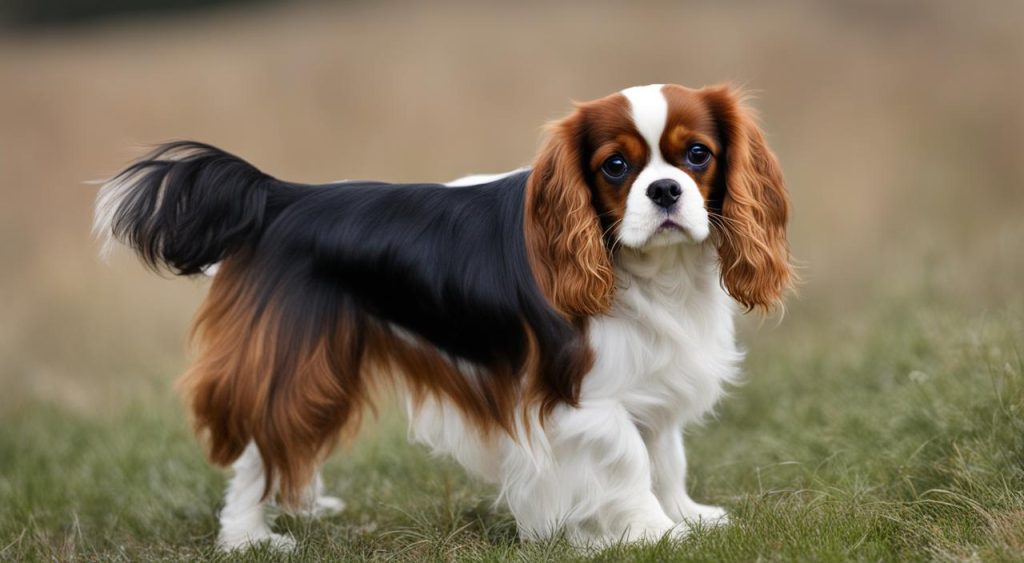 What is the rarest color of Cavalier King Charles Spaniel?