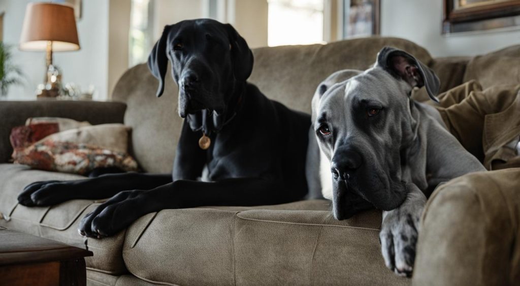 Why are Great Danes called heartbreak dogs?