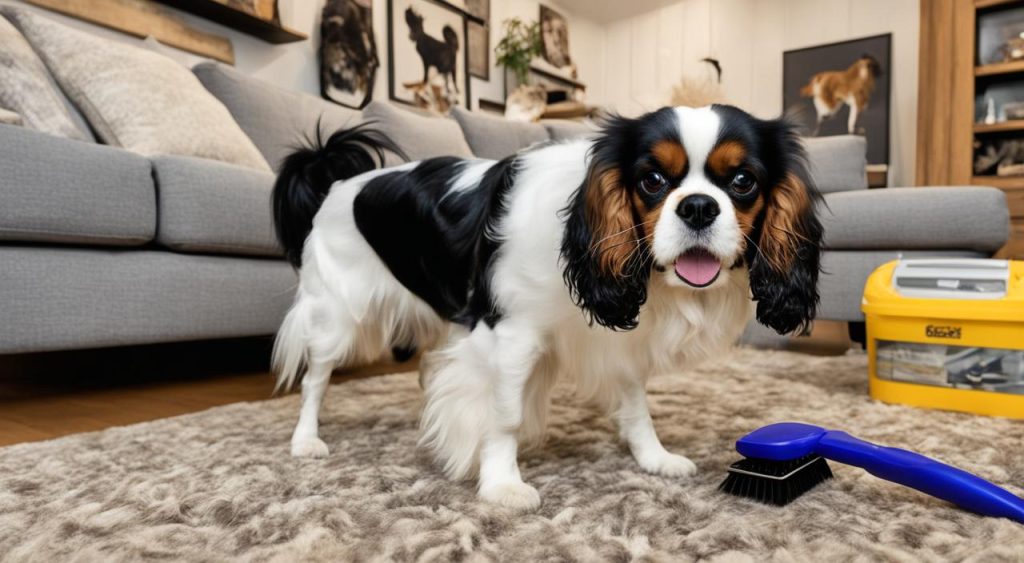 Why do King Charles Cavaliers shed so much?