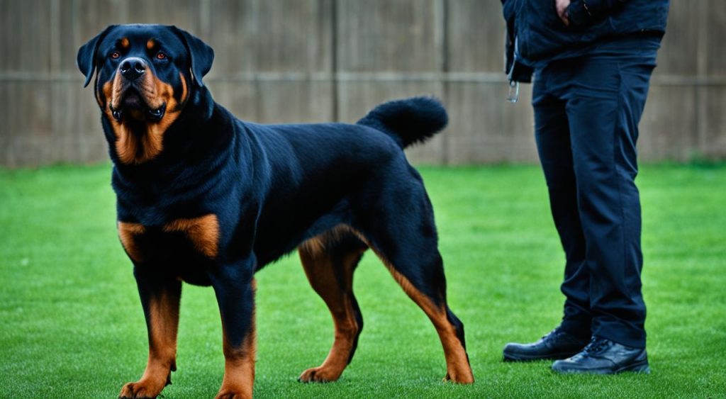 Will a Rottweiler protect me without training?