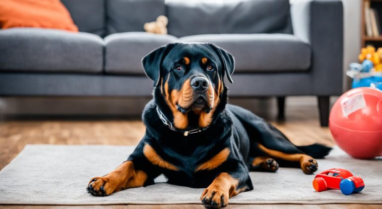 Can Rottweilers be left alone?