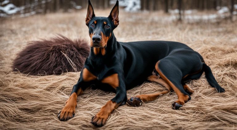 How much do Dobermans shed?