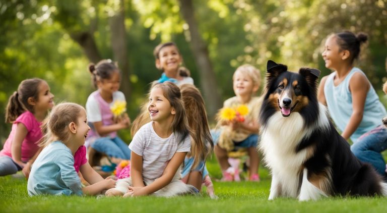 Is a collie a good family dog?